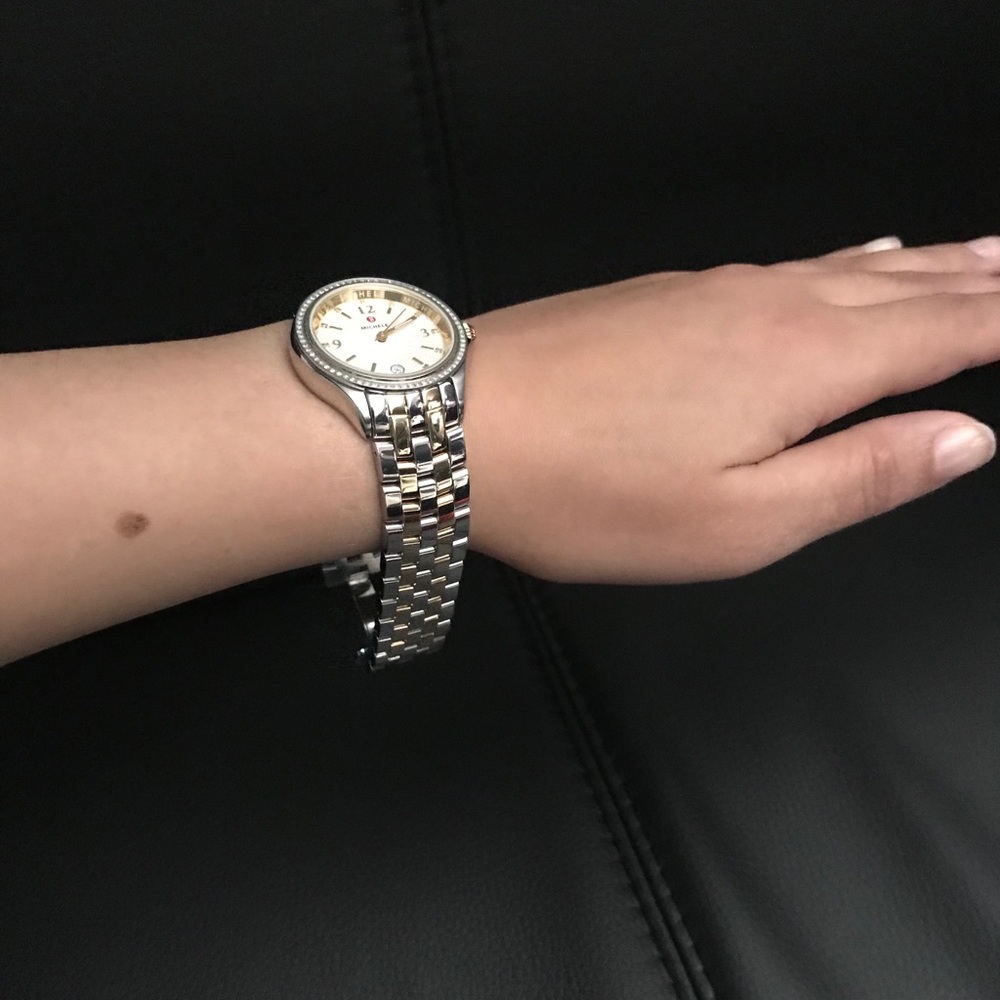 Michele Belmore Diamond watch - Picture 9 of 11